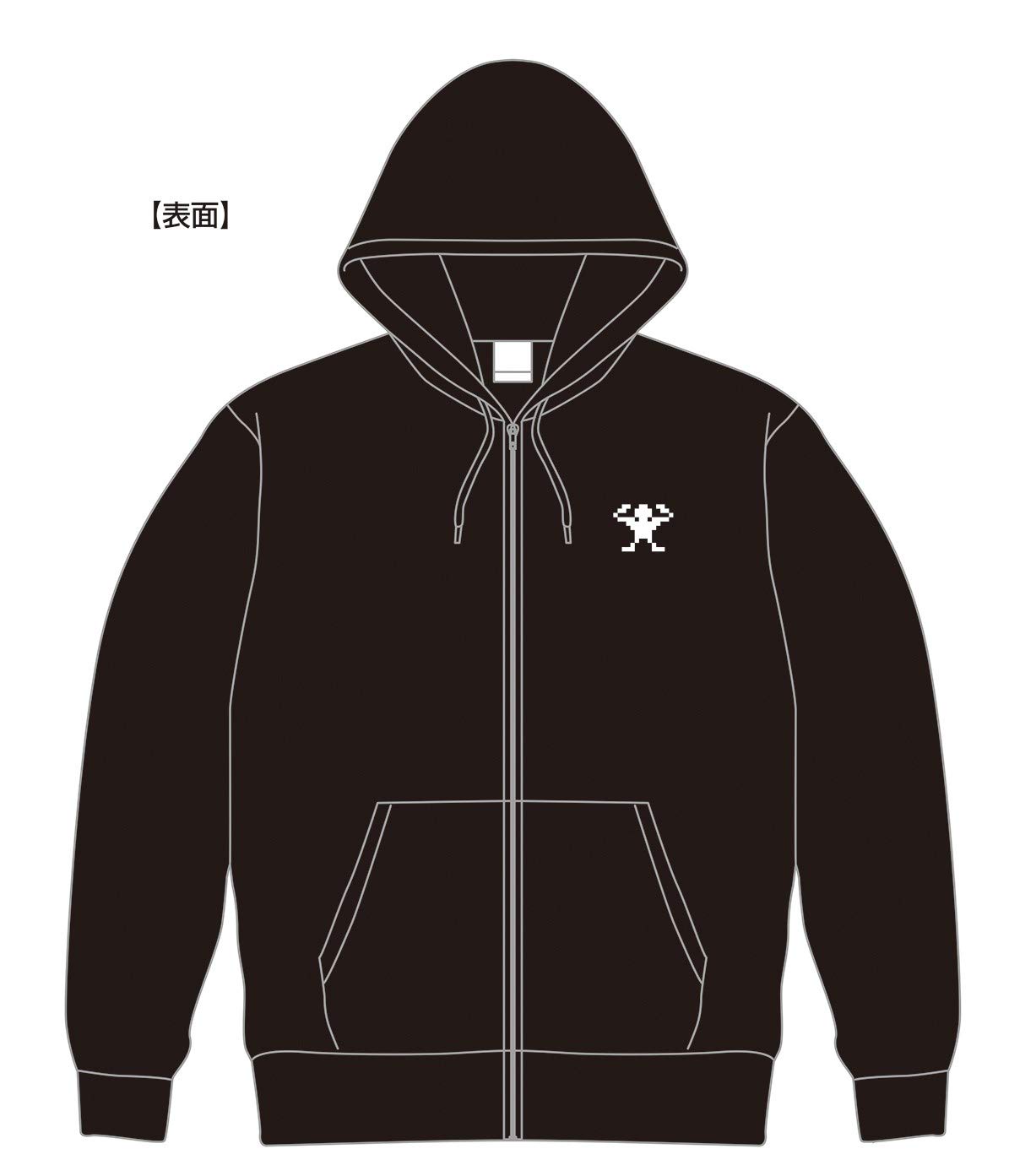 真・女神転生 30周年感謝祭 フーディ パーカー ジャンパー ブラック 黒色 真・女神転生 30周年感謝祭 フーディ パーカー ジャンパー